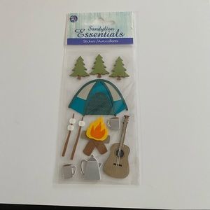 5/$25 3D camping stickers!